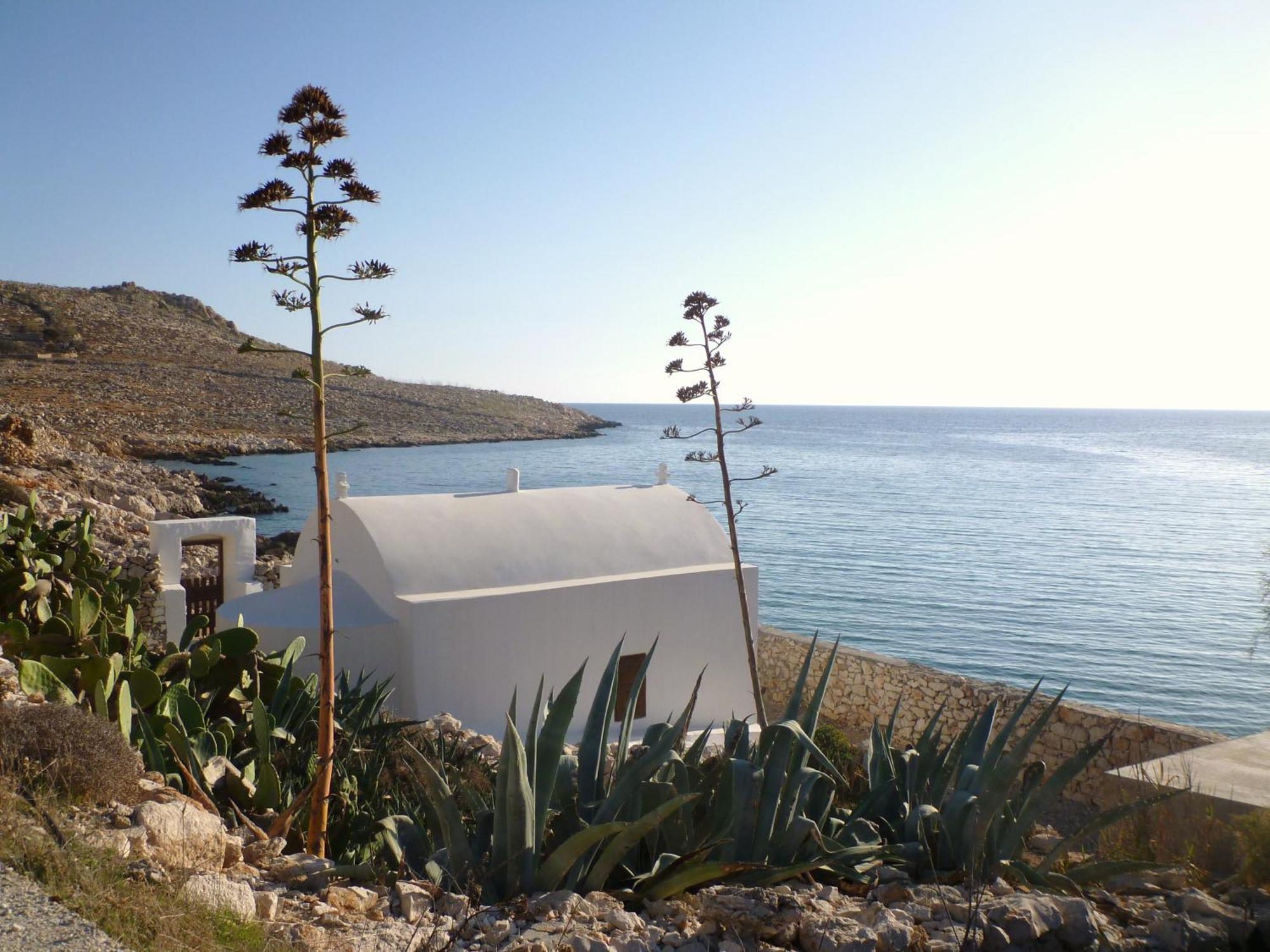 Bright Sun Villas Chalki Town Exterior foto